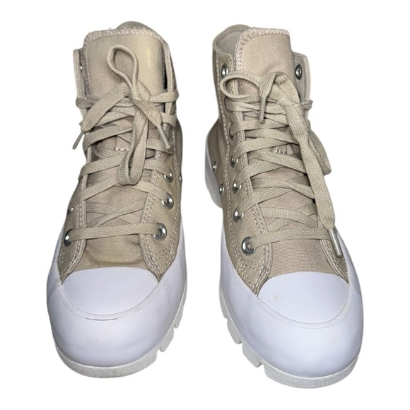 Chuck Taylor All Star Lugged Seasonal Color women’s desert sand sneakers size 5 - Picture 4 of 9